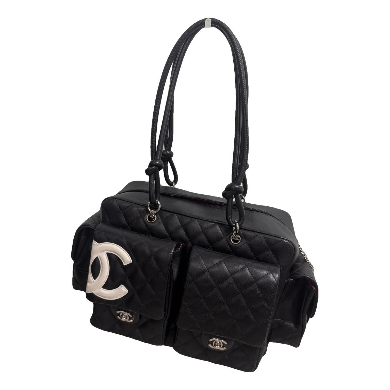 Cambon Reporter leather handbag