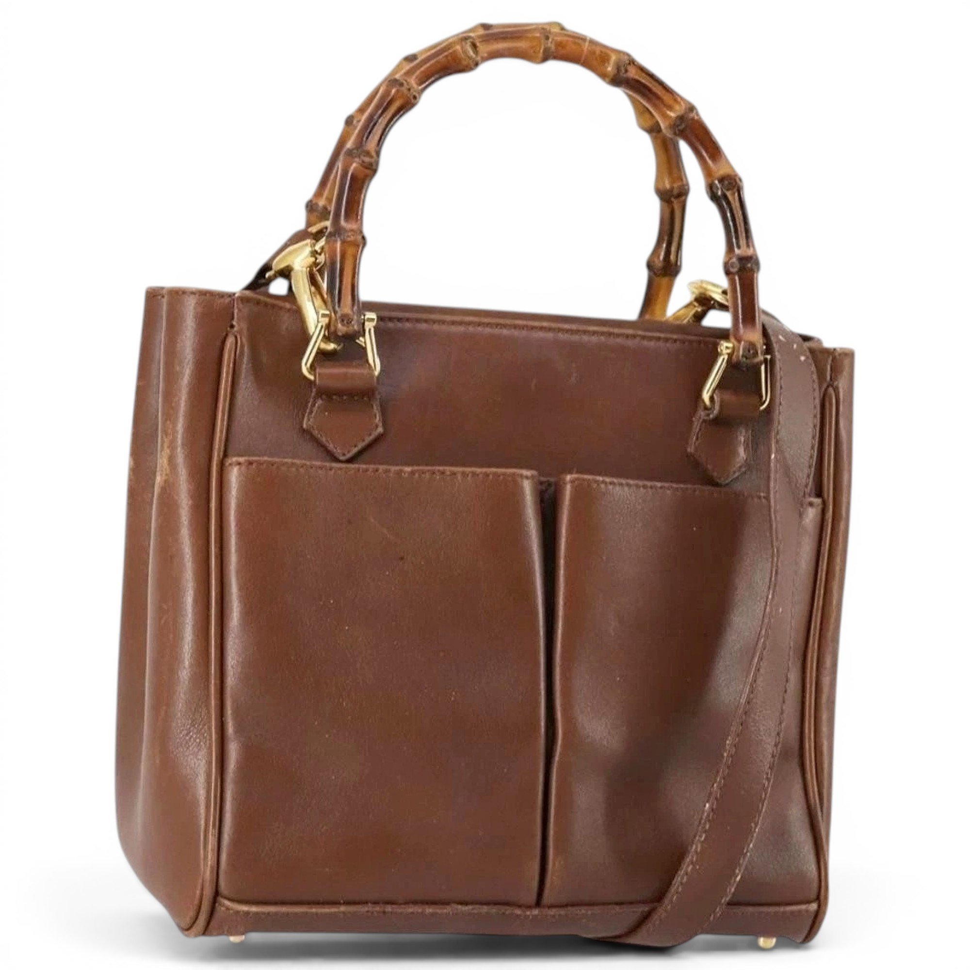 Leather handbag