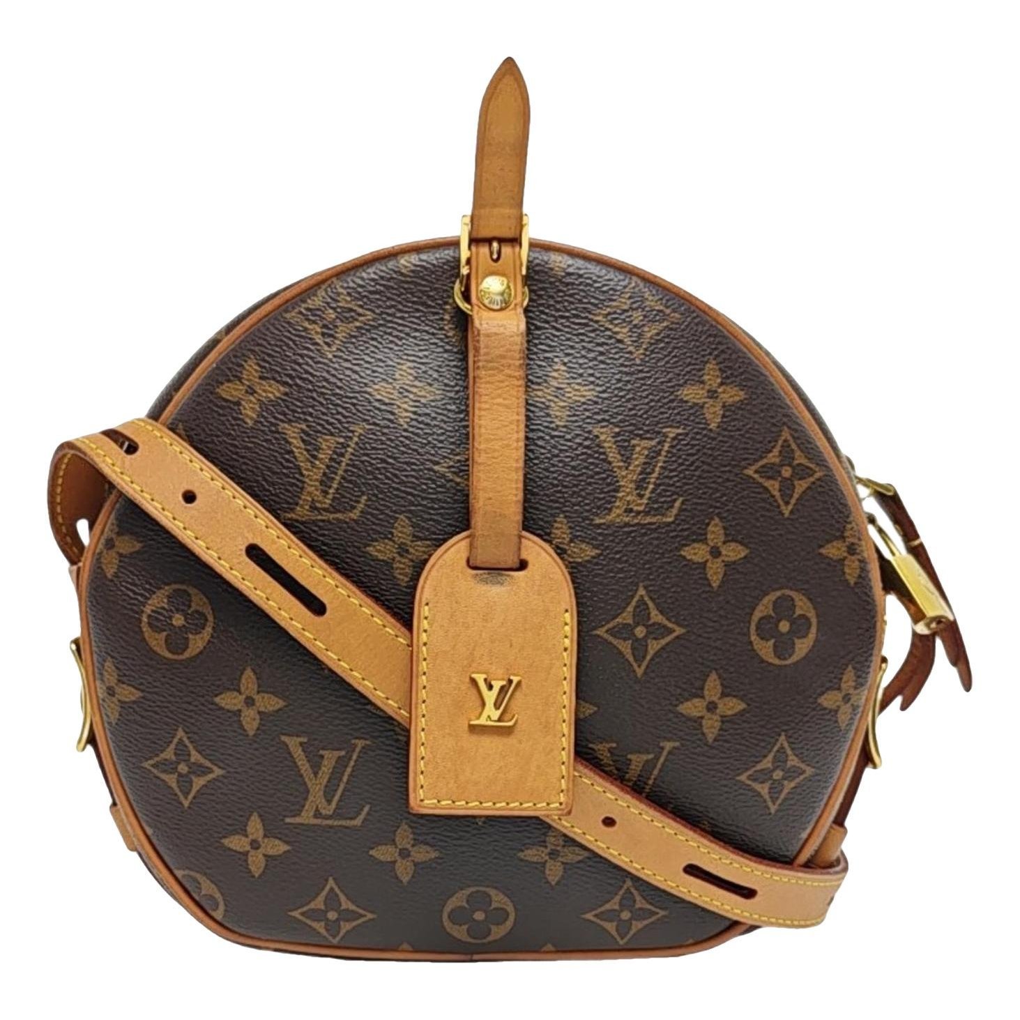 Micro boite chapeau leather handbag