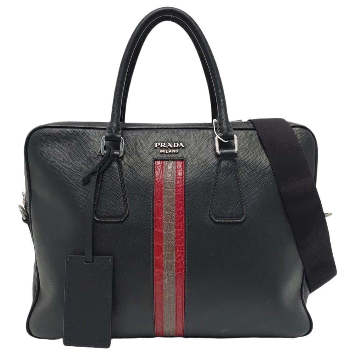 Leather handbag