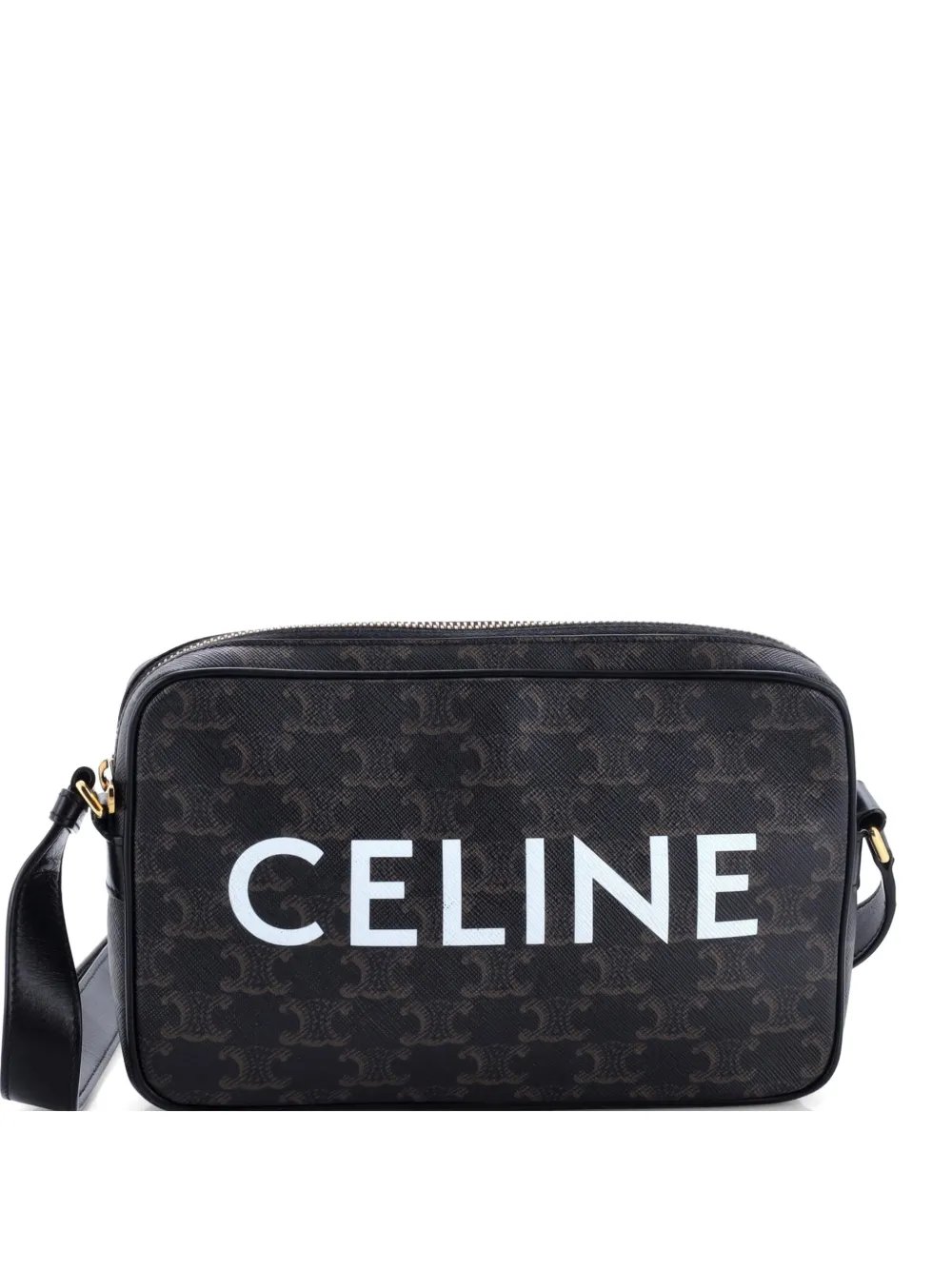 Logo Messenger Bag Triomphe Coated Canvas Medium crossbody bag