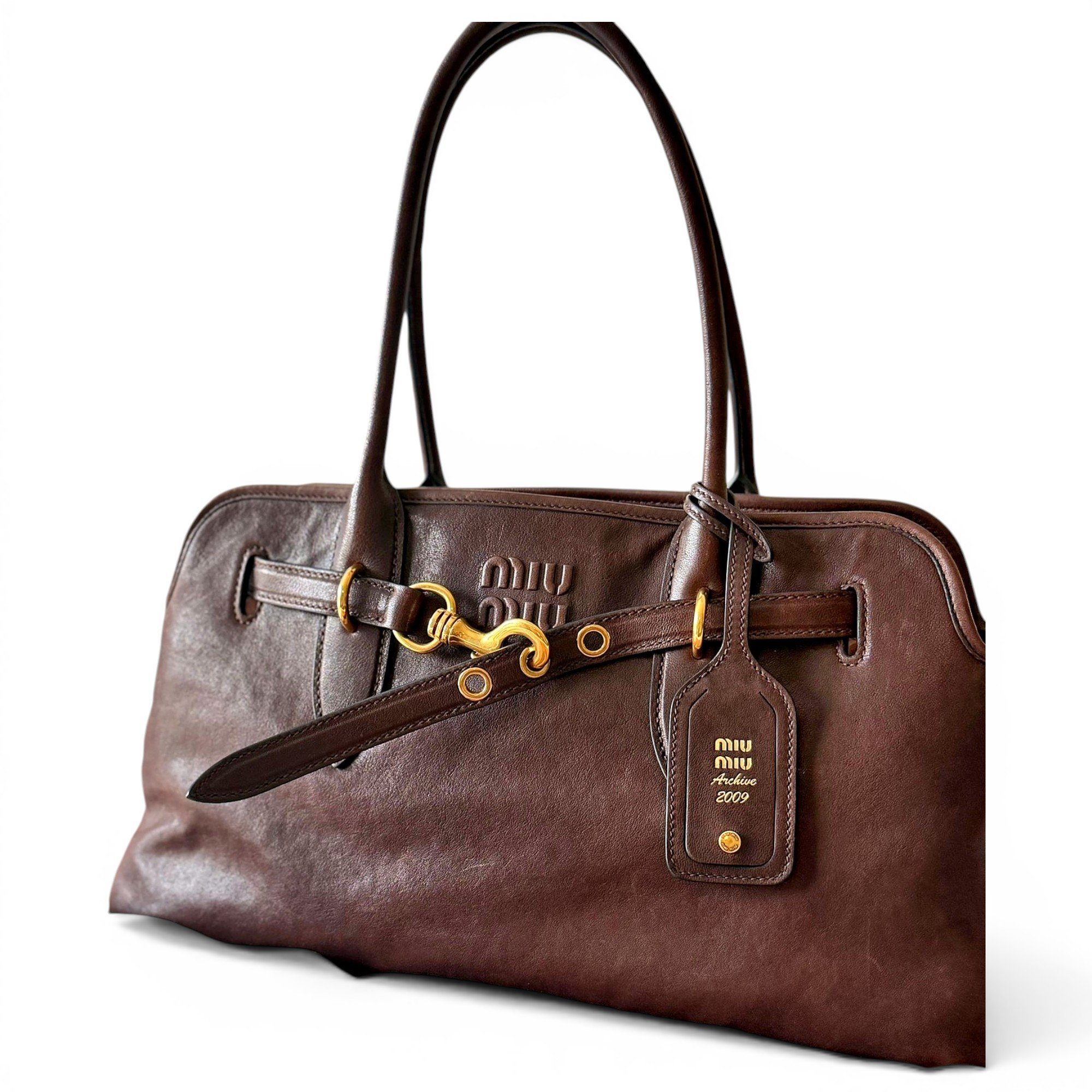 Aventure leather handbag