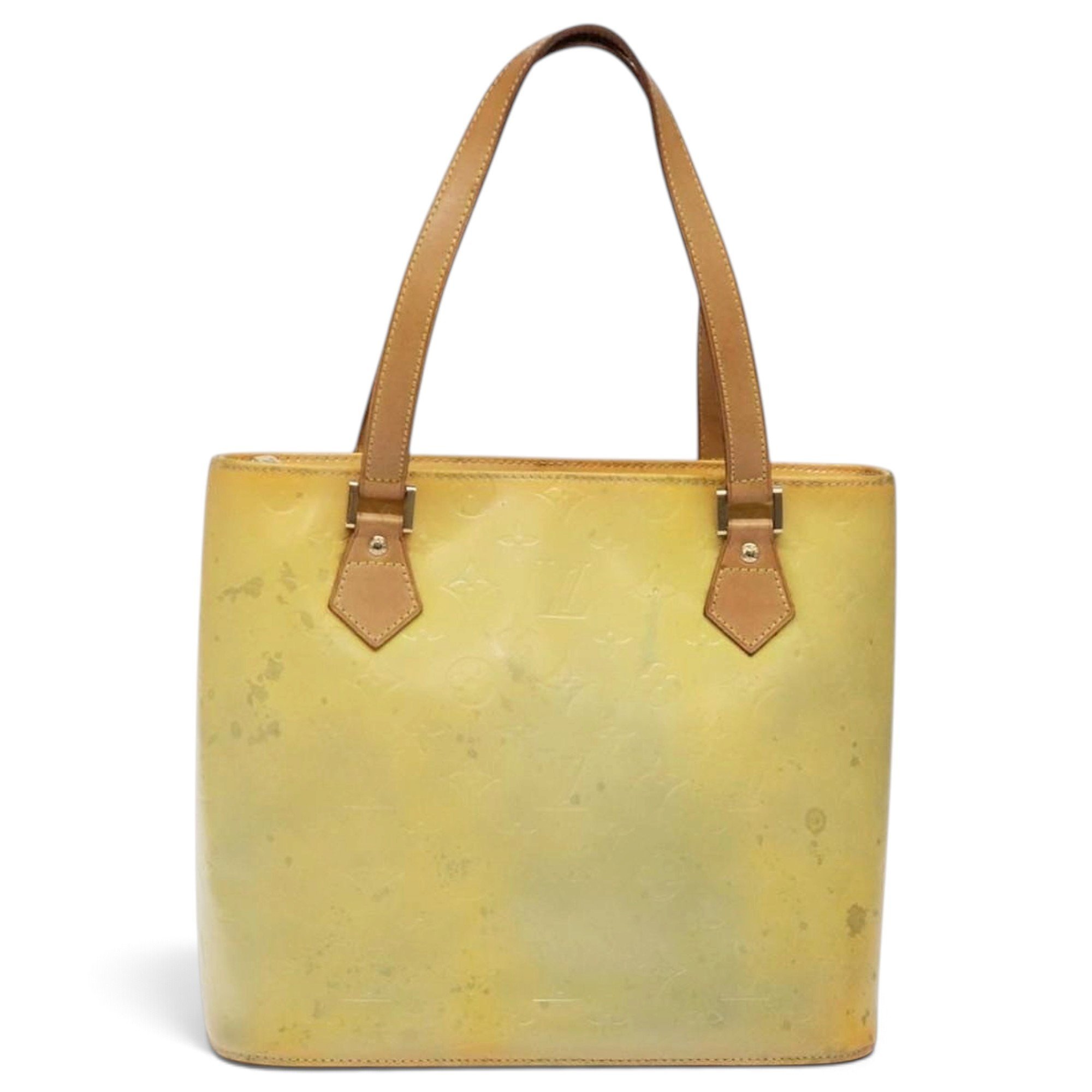 Houston patent leather handbag