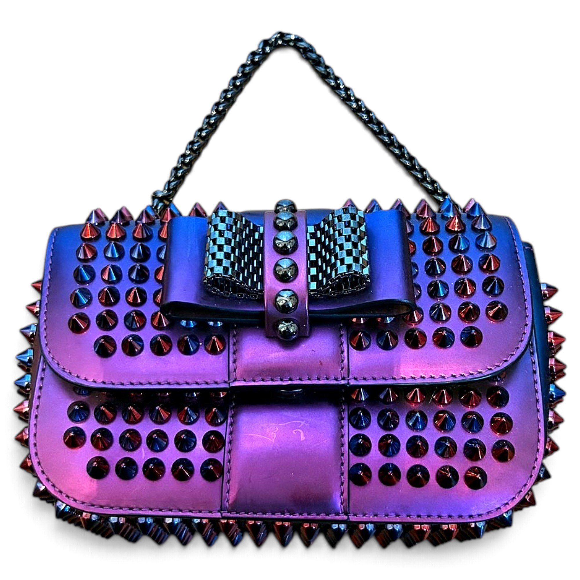 Leather crossbody bag