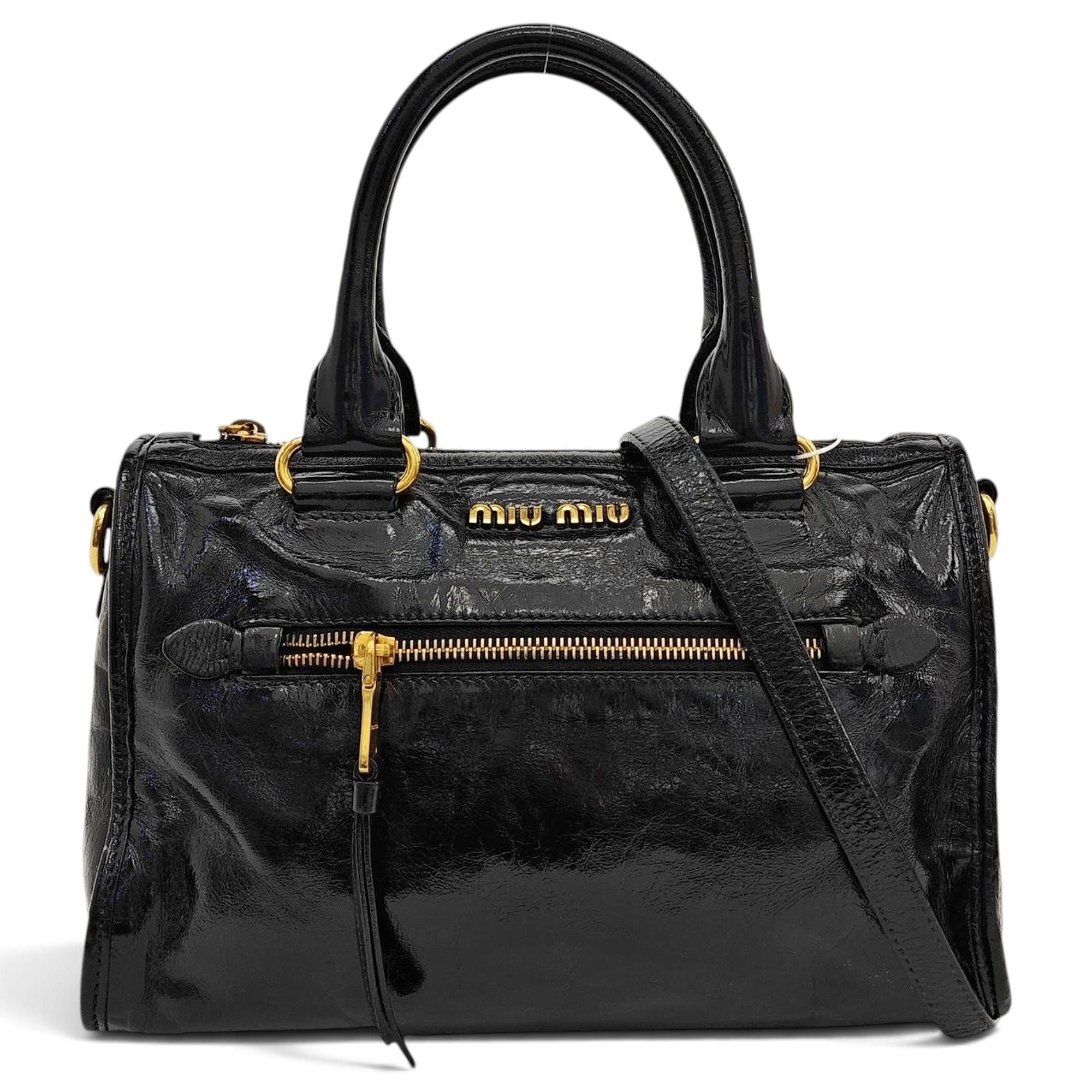 Leather handbag