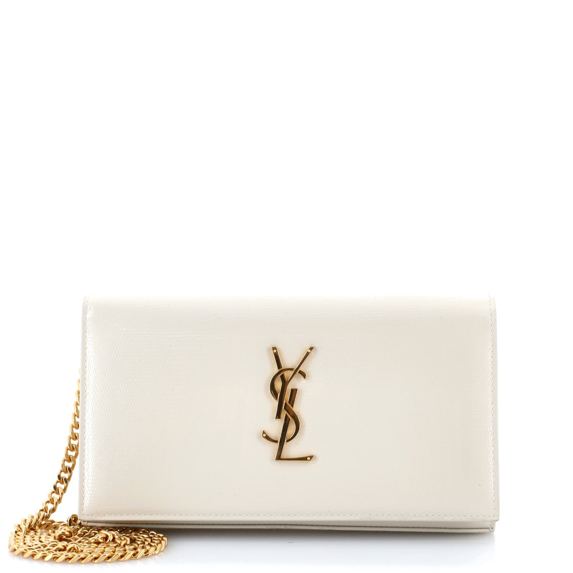 Classic Monogram Wallet on Chain Leather