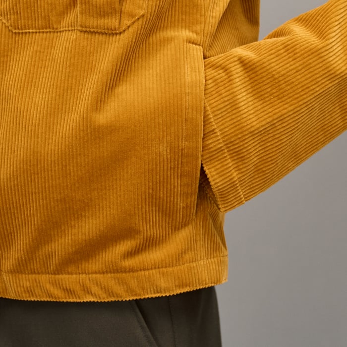 Cumin Jacket Shirt With Gusset Pocket