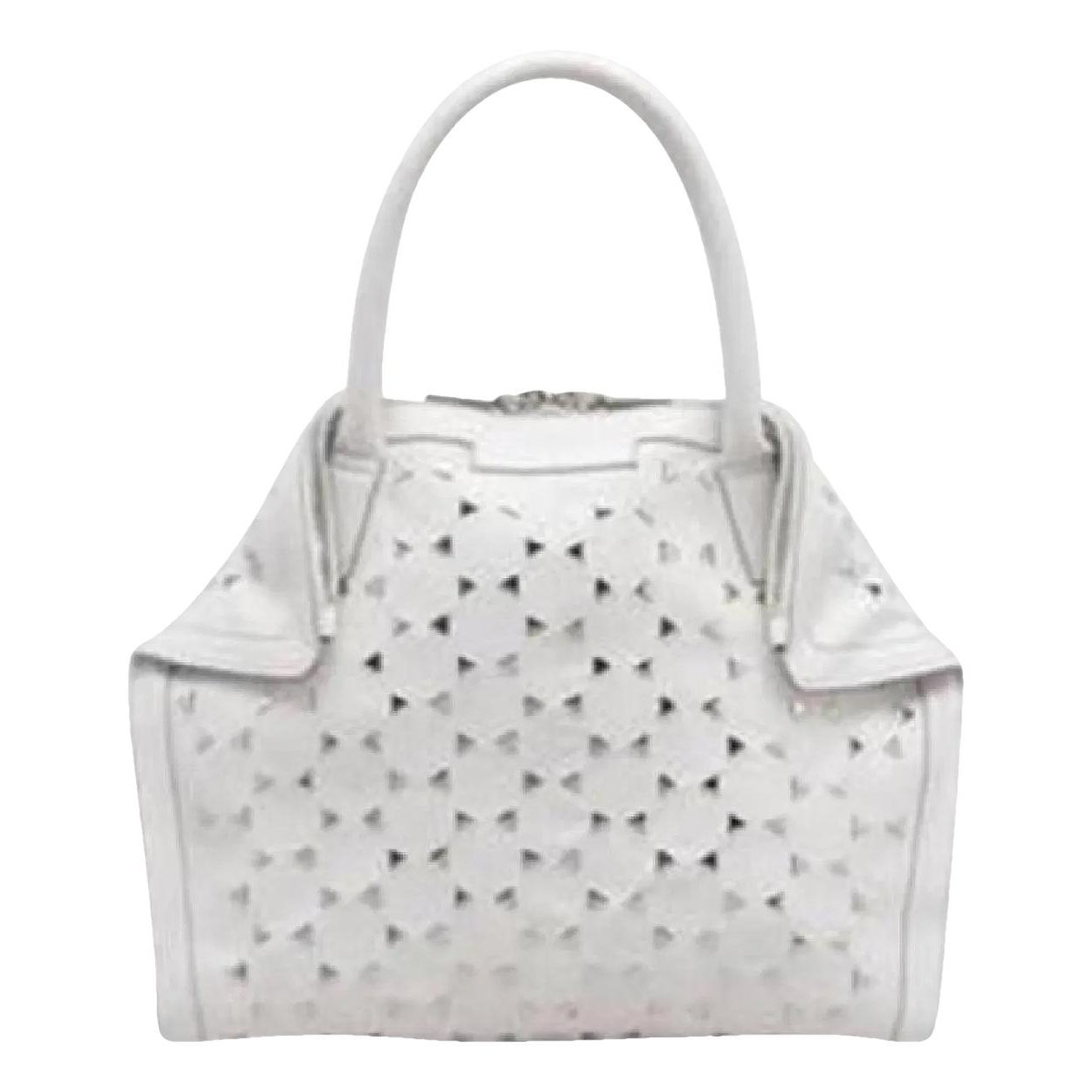 Leather tote