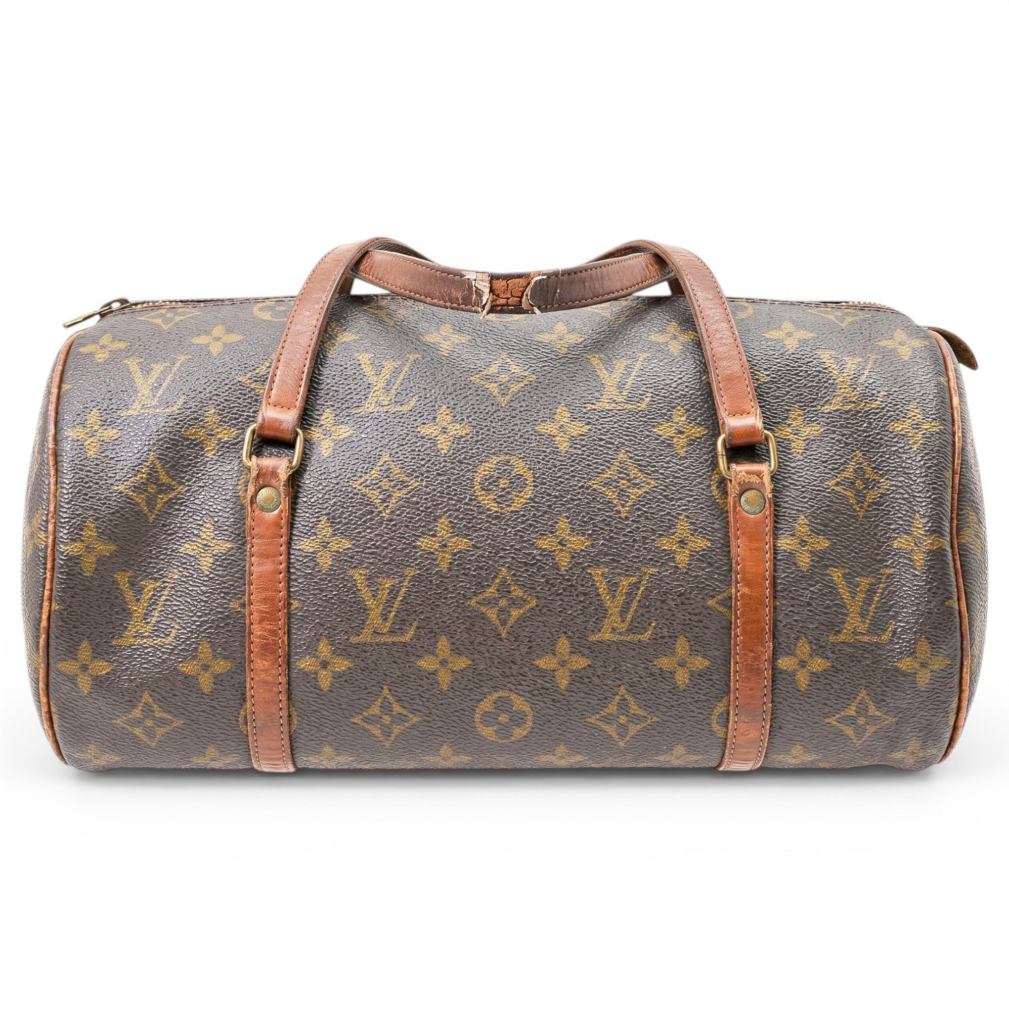 Papillon leather handbag