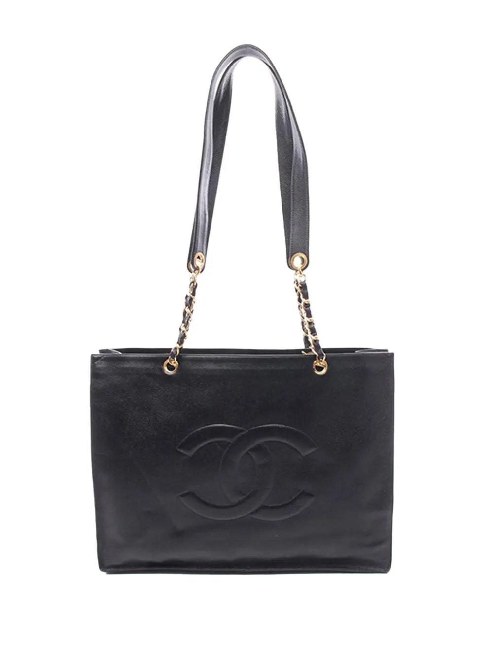 1996-1997 CC Caviar Chain tote bag