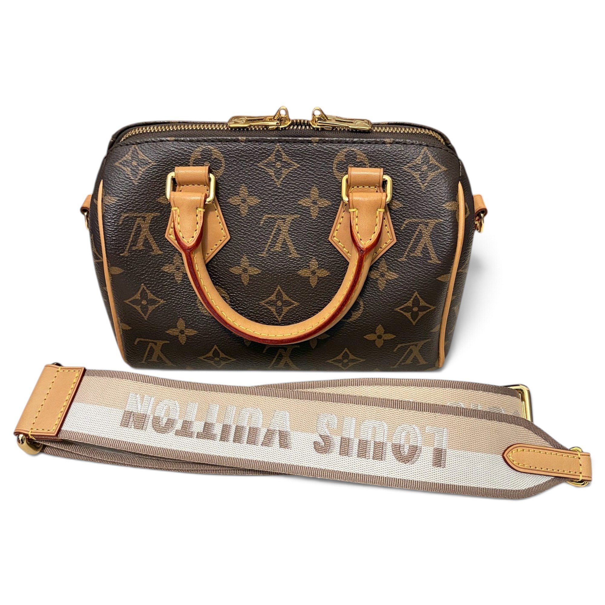 Speedy Bandoulière leather crossbody bag