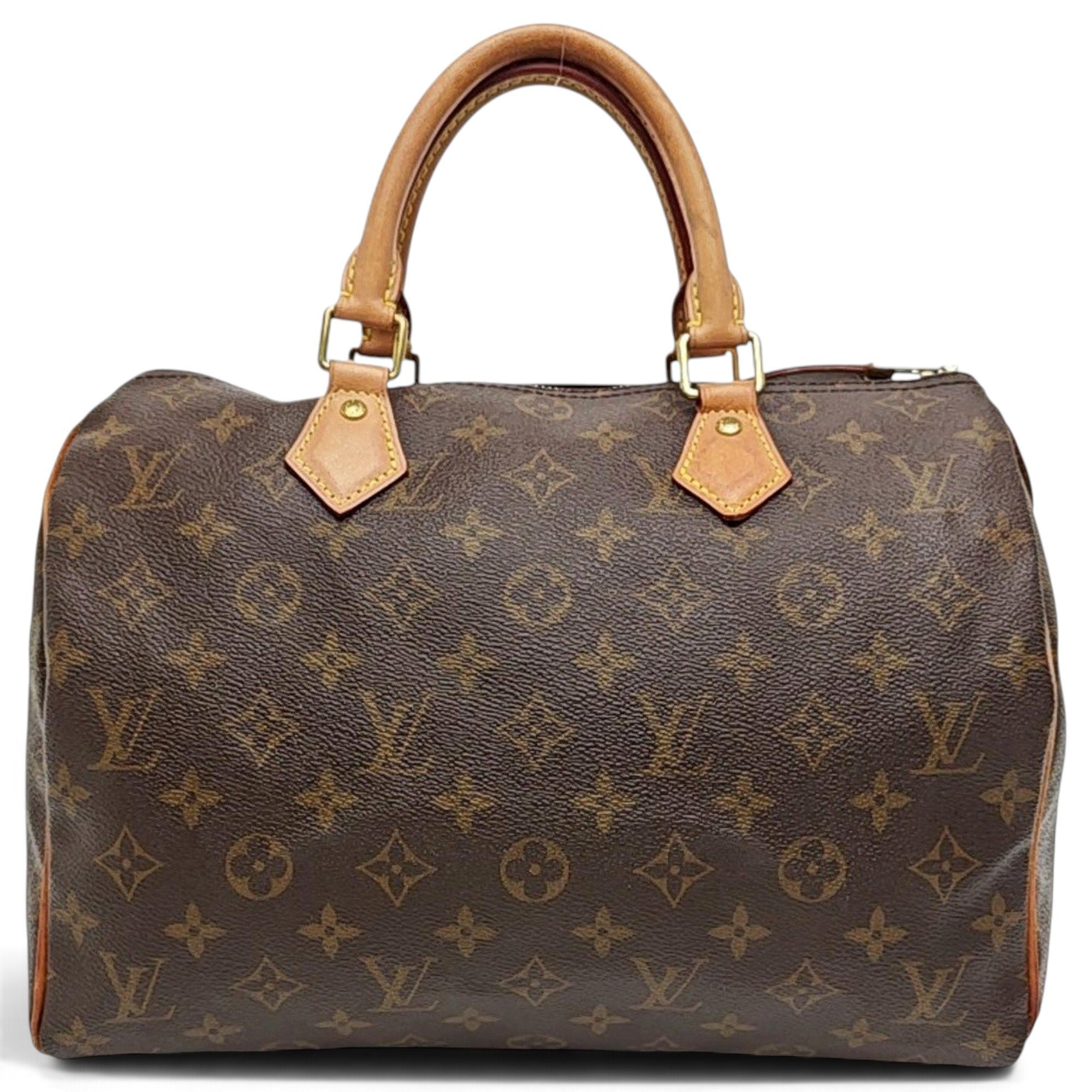 Nano Speedy / Mini HL leather handbag
