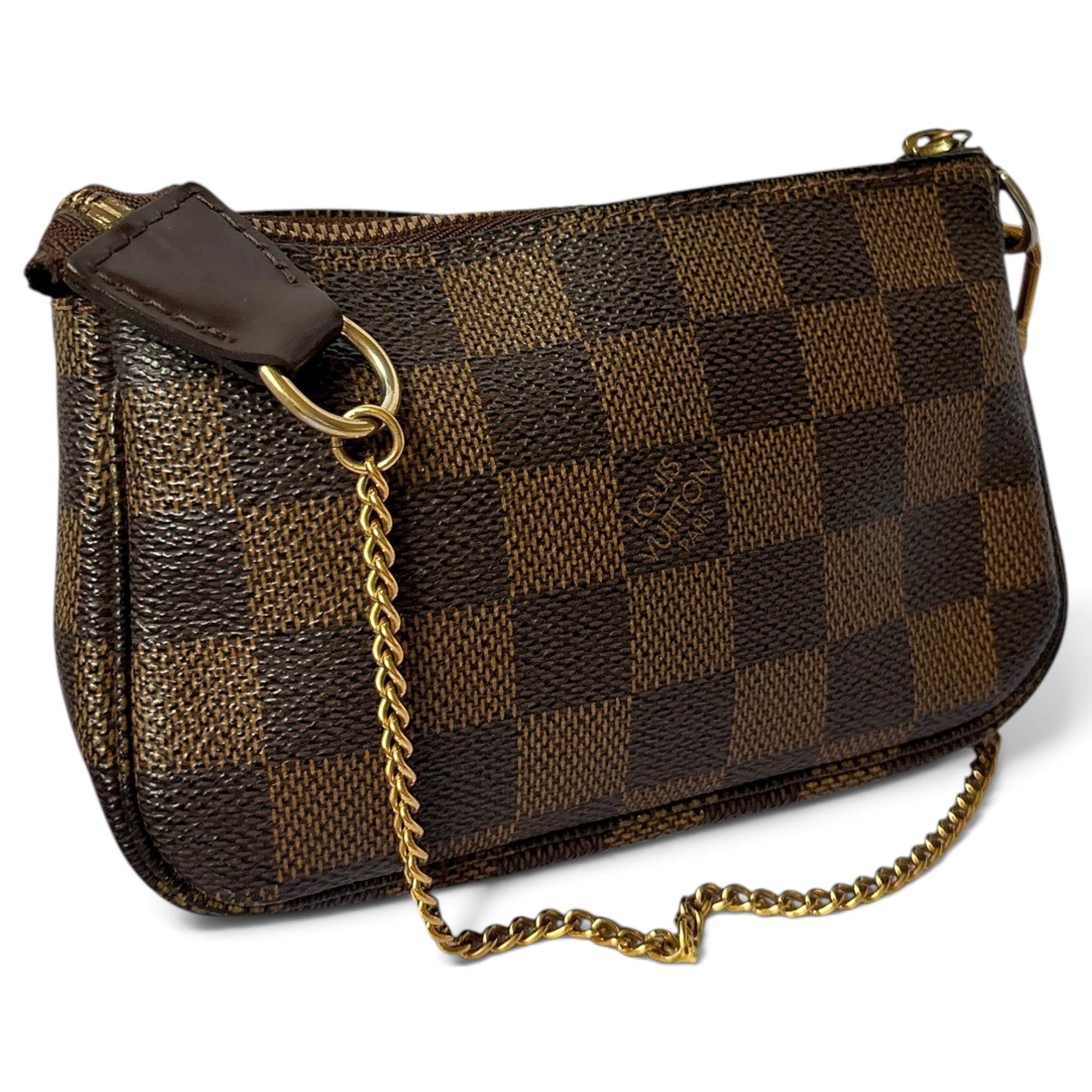 Pochette Accessoire leather handbag