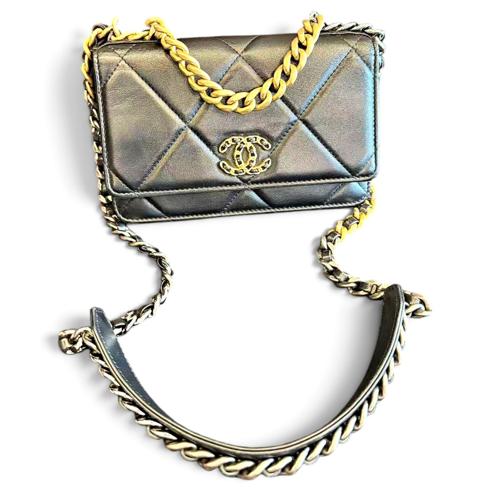 Leather crossbody bag