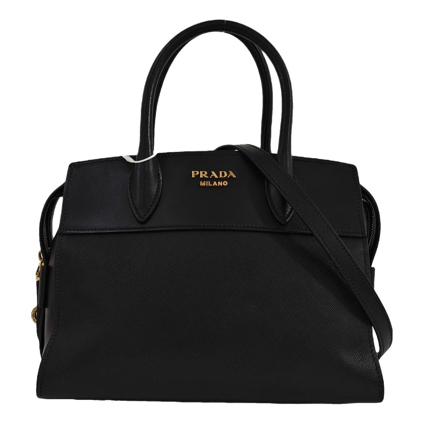Bibliothèque leather handbag