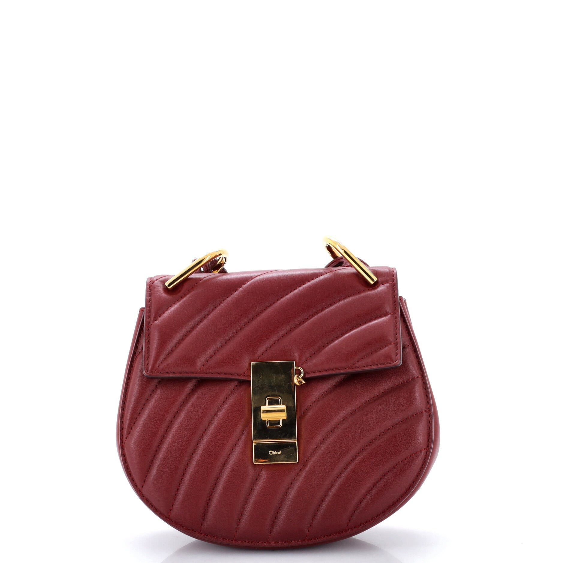 Drew Bijou Crossbody Bag Quilted Leather Mini