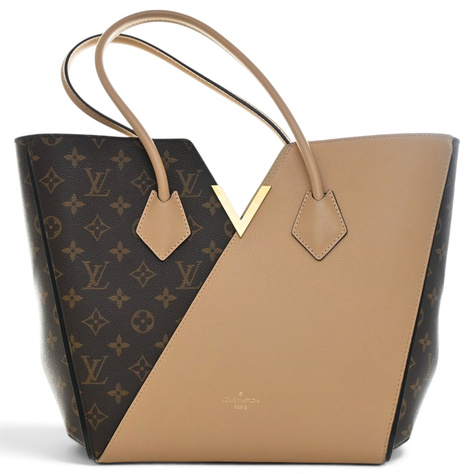 Kimono leather tote