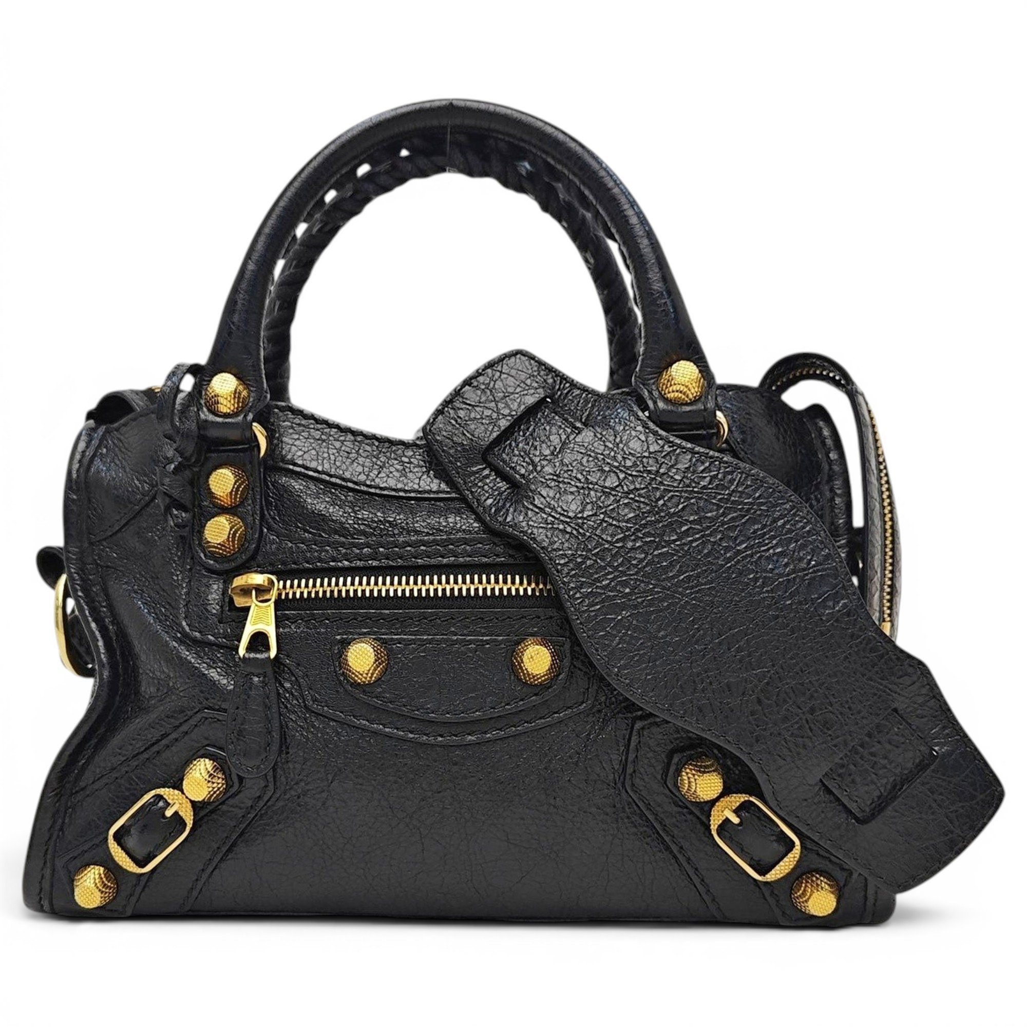 Leather handbag