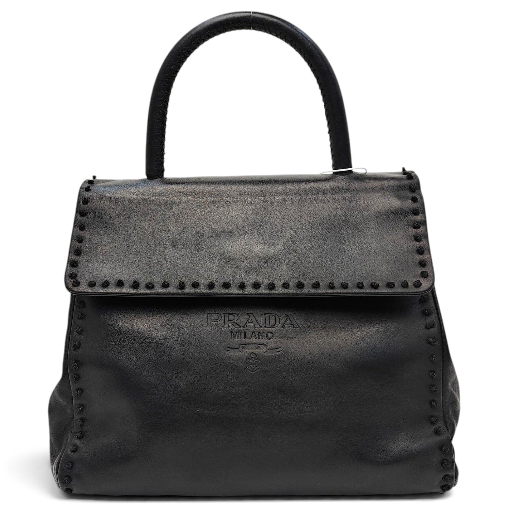 Leather handbag