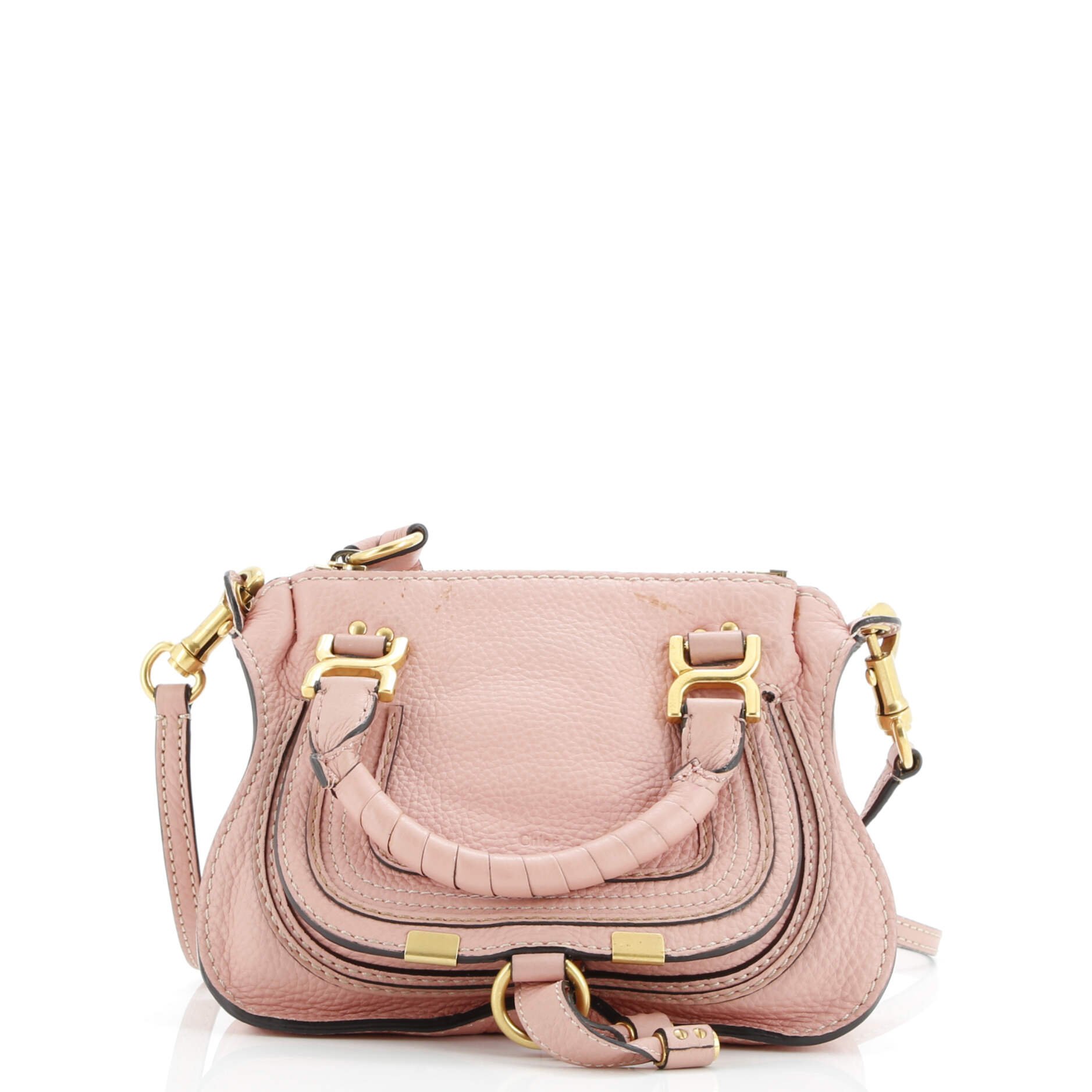 Chloe Marcie Satchel Leather Baby