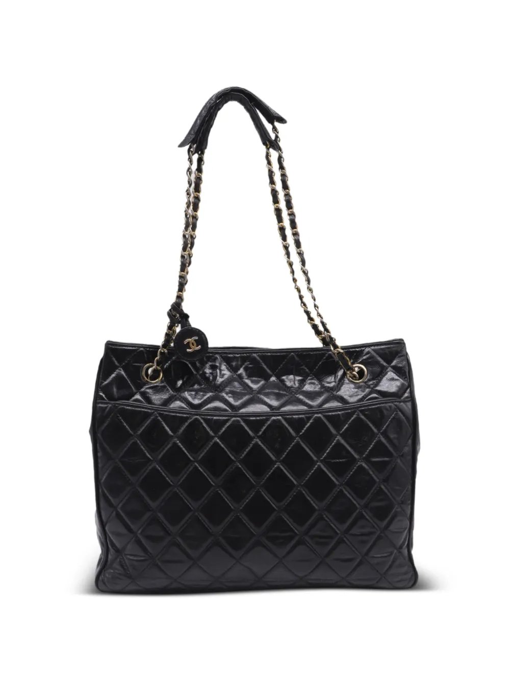 1986-1988 quilted CC tote bag