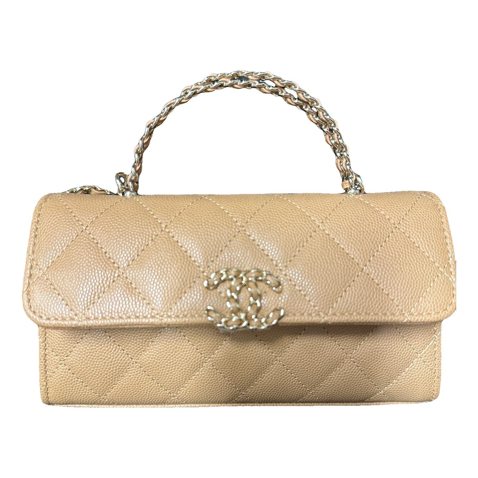 Timeless Classique Top Handle leather handbag