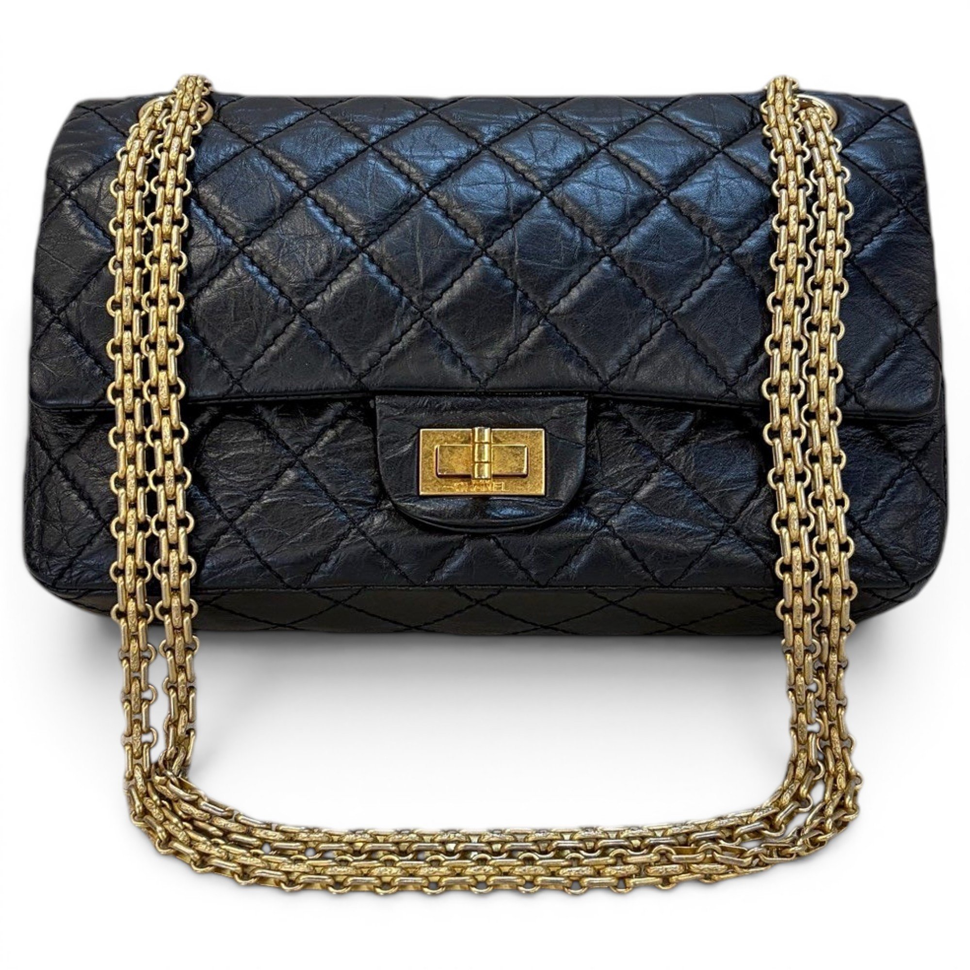 2.55 leather handbag