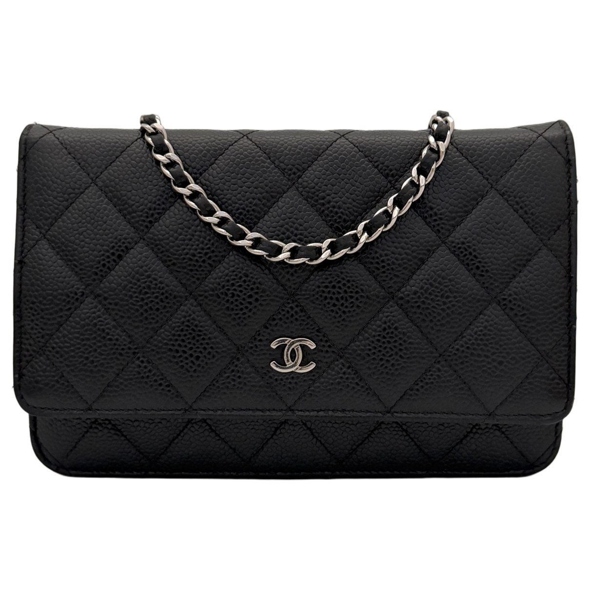 Wallet On Chain Timeless/Classique leather handbag