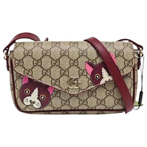 Leather mini bag