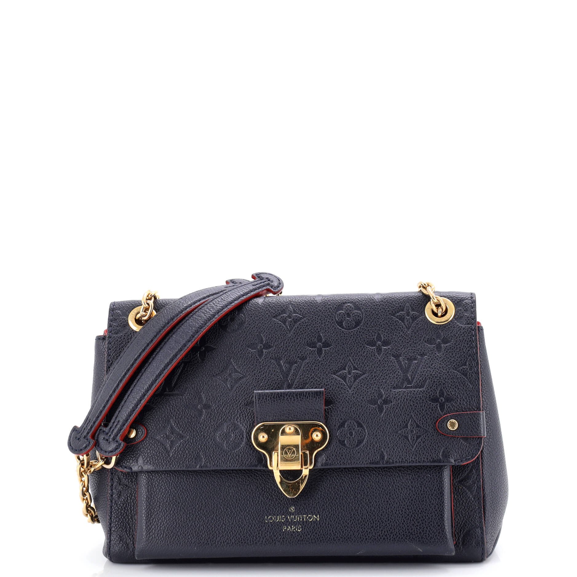 Louis Vuitton Vavin Handbag Monogram Empreinte Leather PM