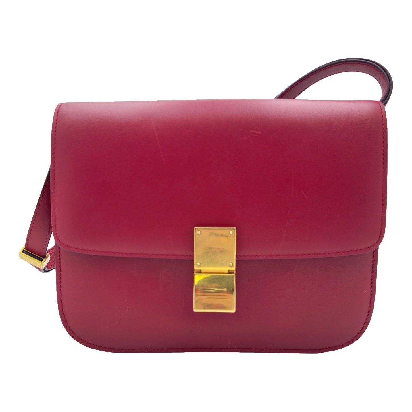 Classic leather crossbody bag