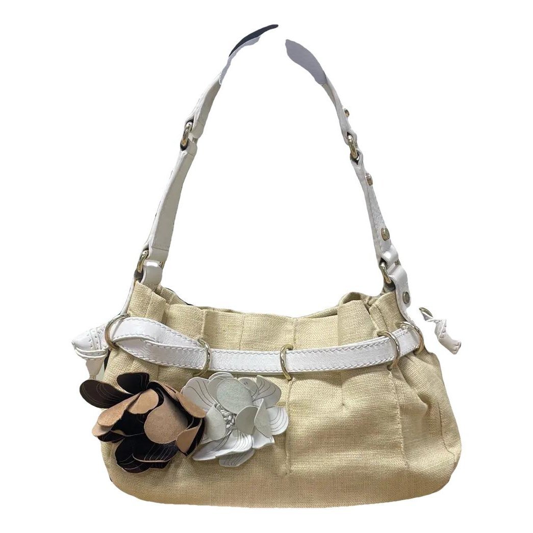 Eyelet cloth handbag