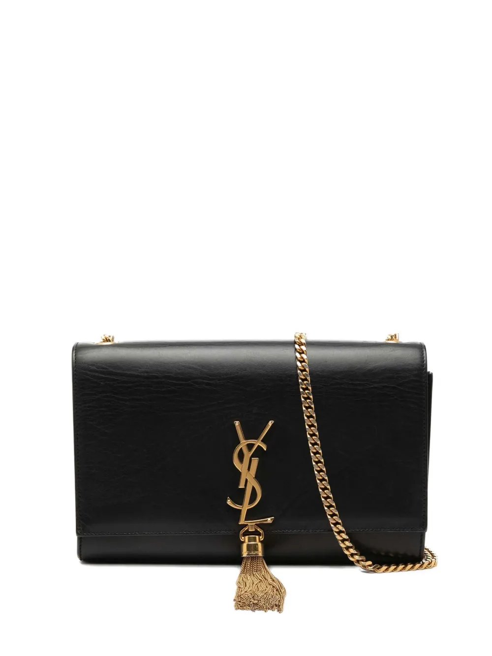 2014 Medium Smooth Calfskin Classic Monogram Kate Tassel crossbody bag