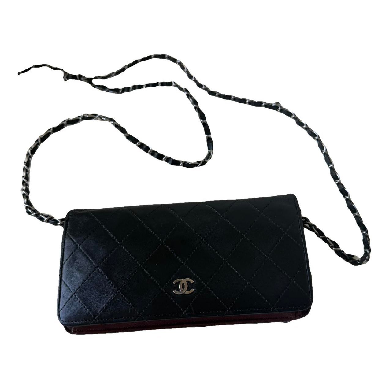 Wallet On Chain Timeless/Classique leather crossbody bag