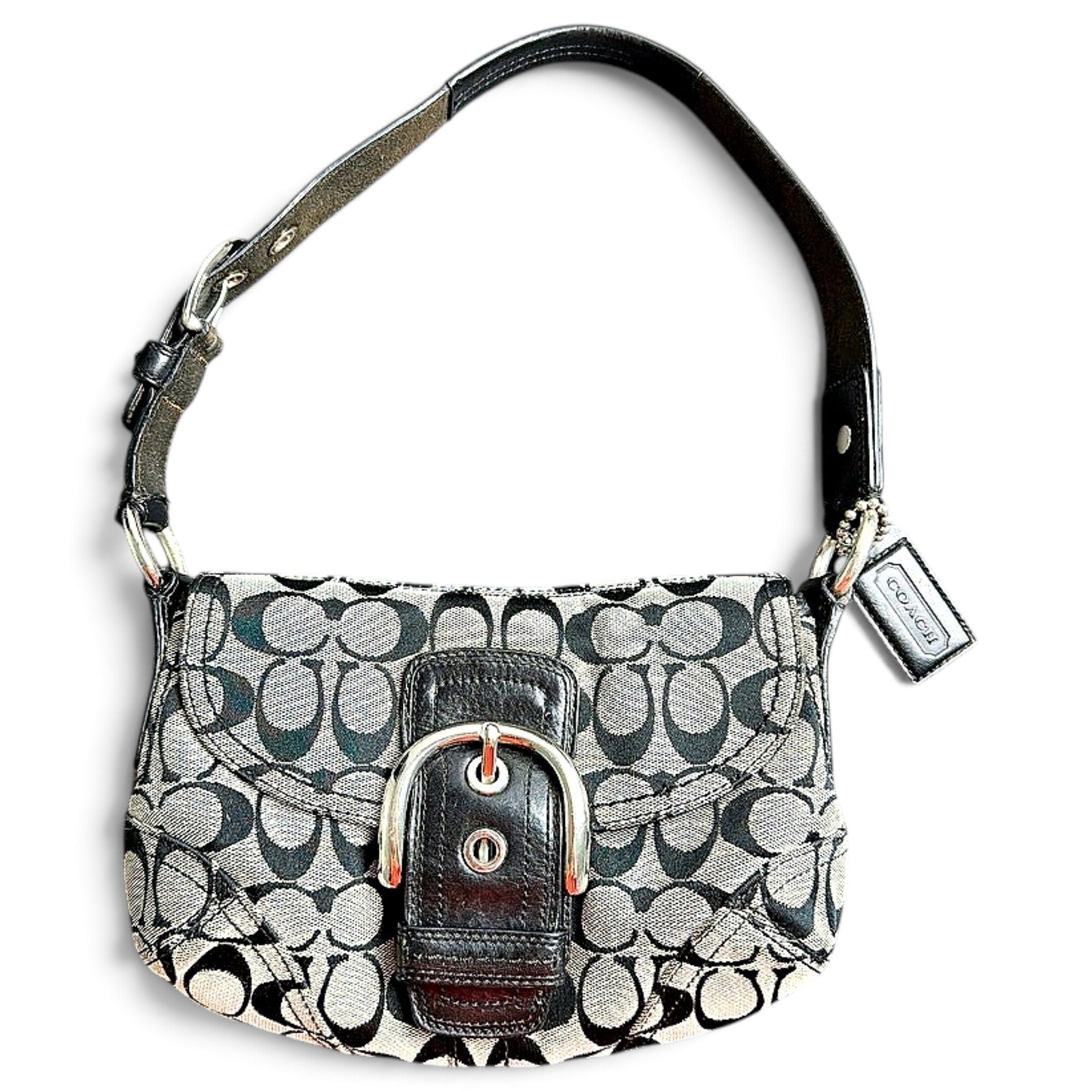 Signature Sufflette cloth handbag