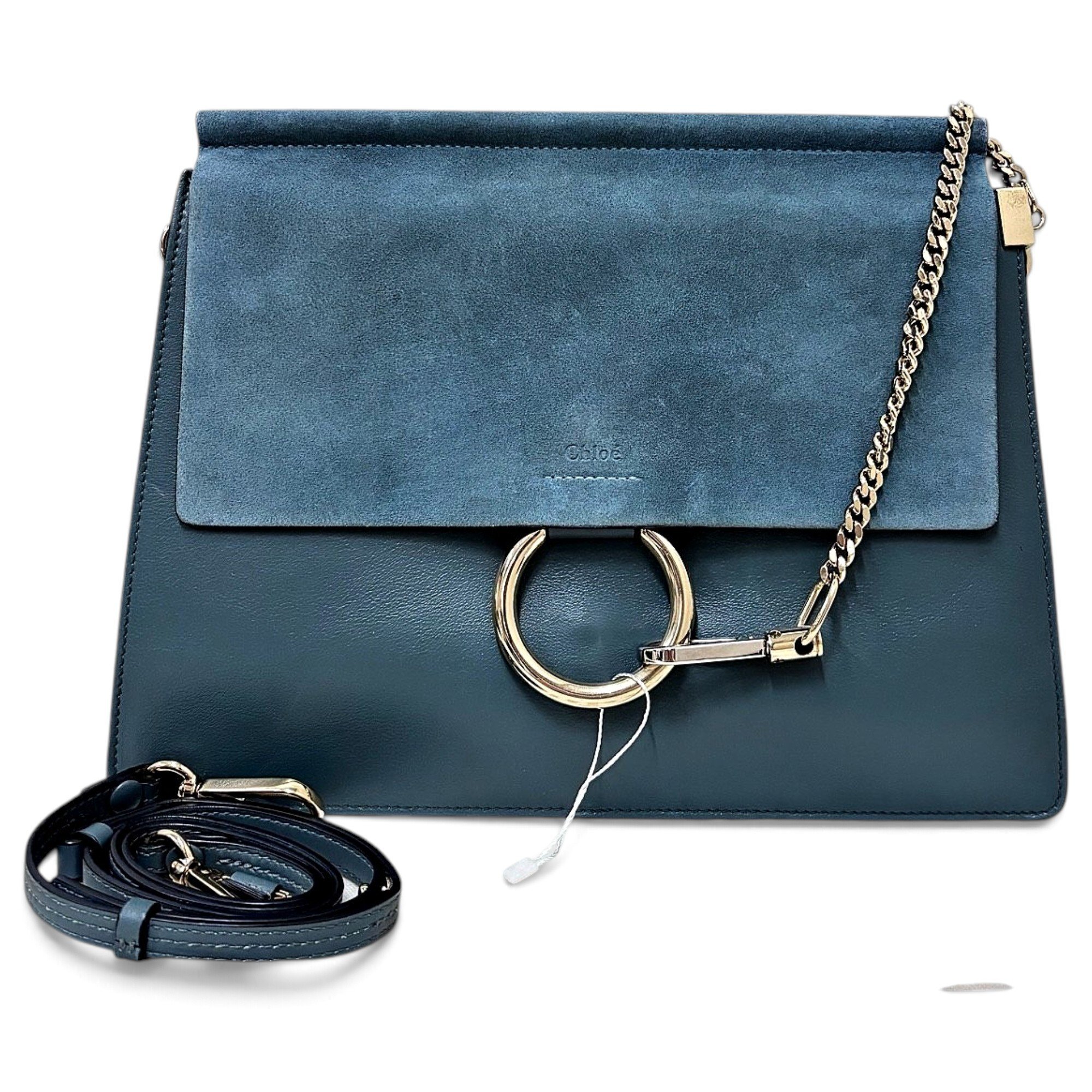 Faye leather handbag