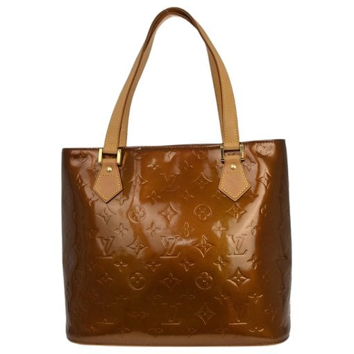 Houston patent leather tote