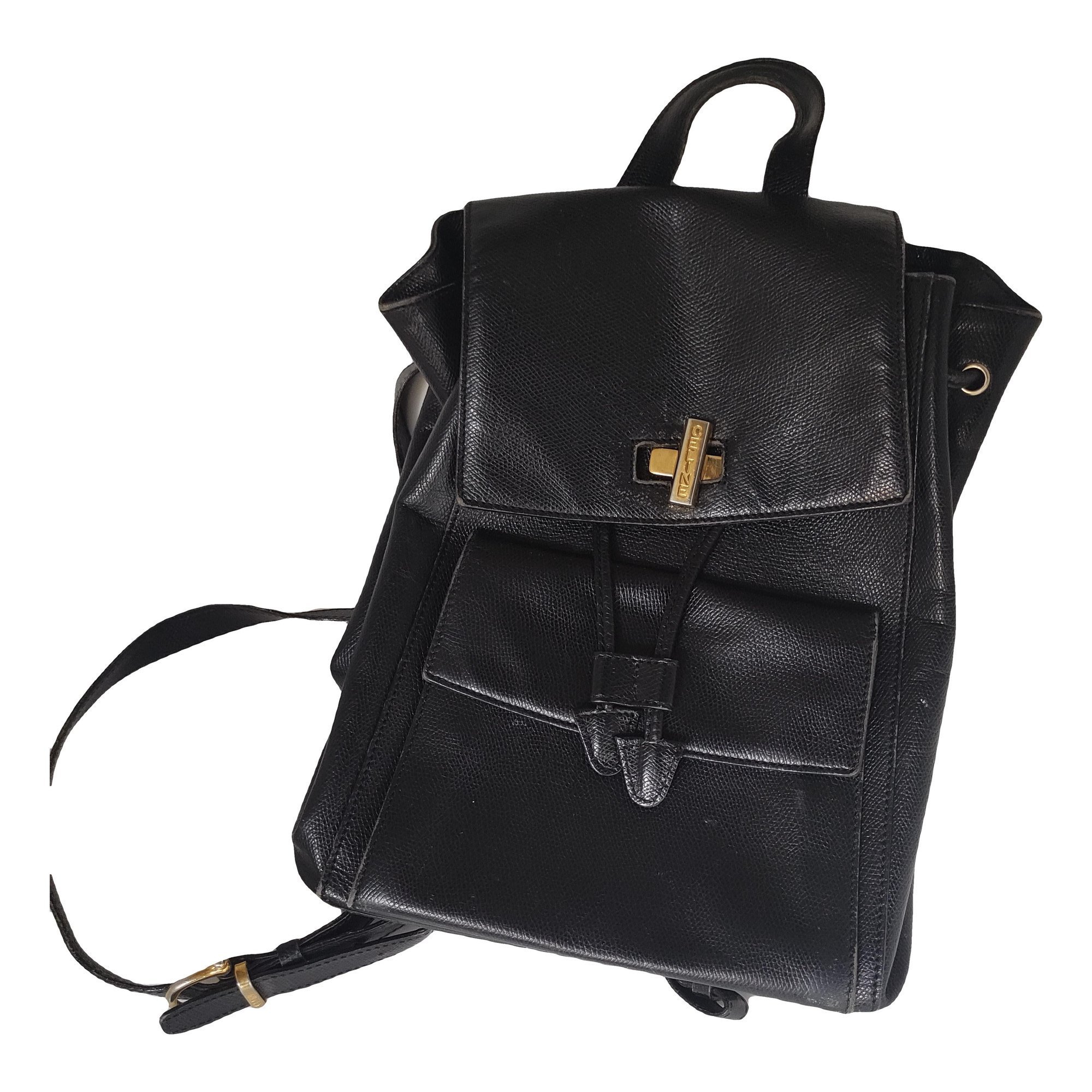 Folco leather backpack