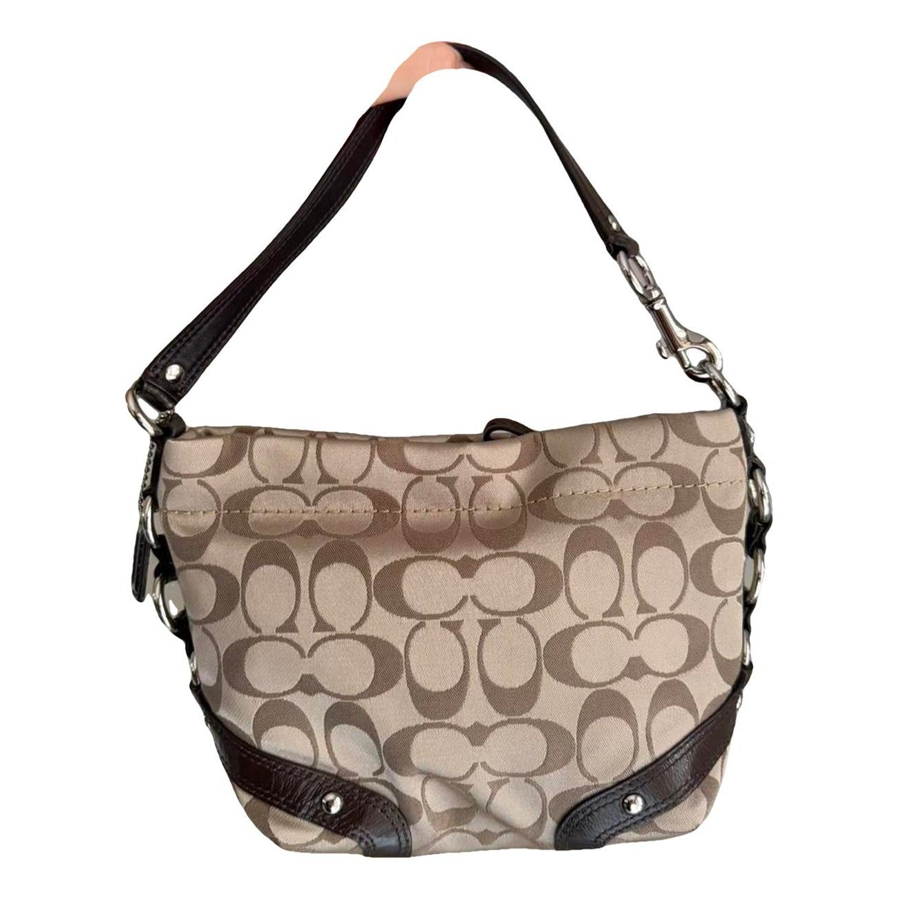 Patent leather handbag