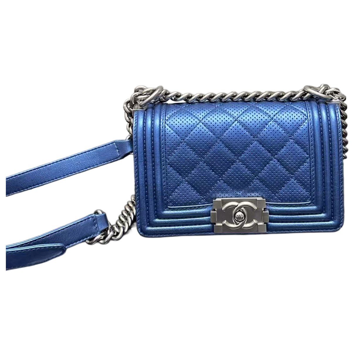 Boy leather crossbody bag