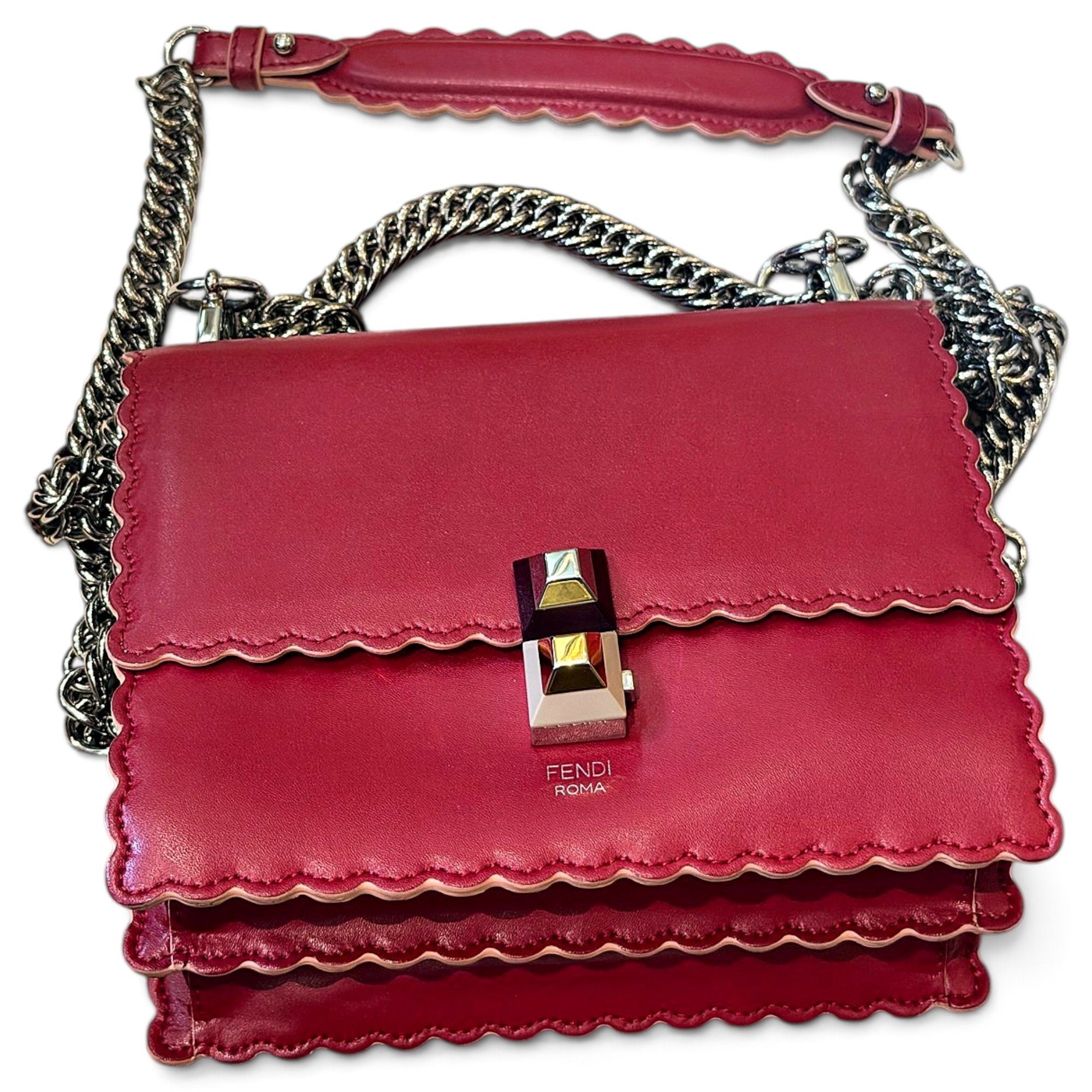 Kan I leather handbag
