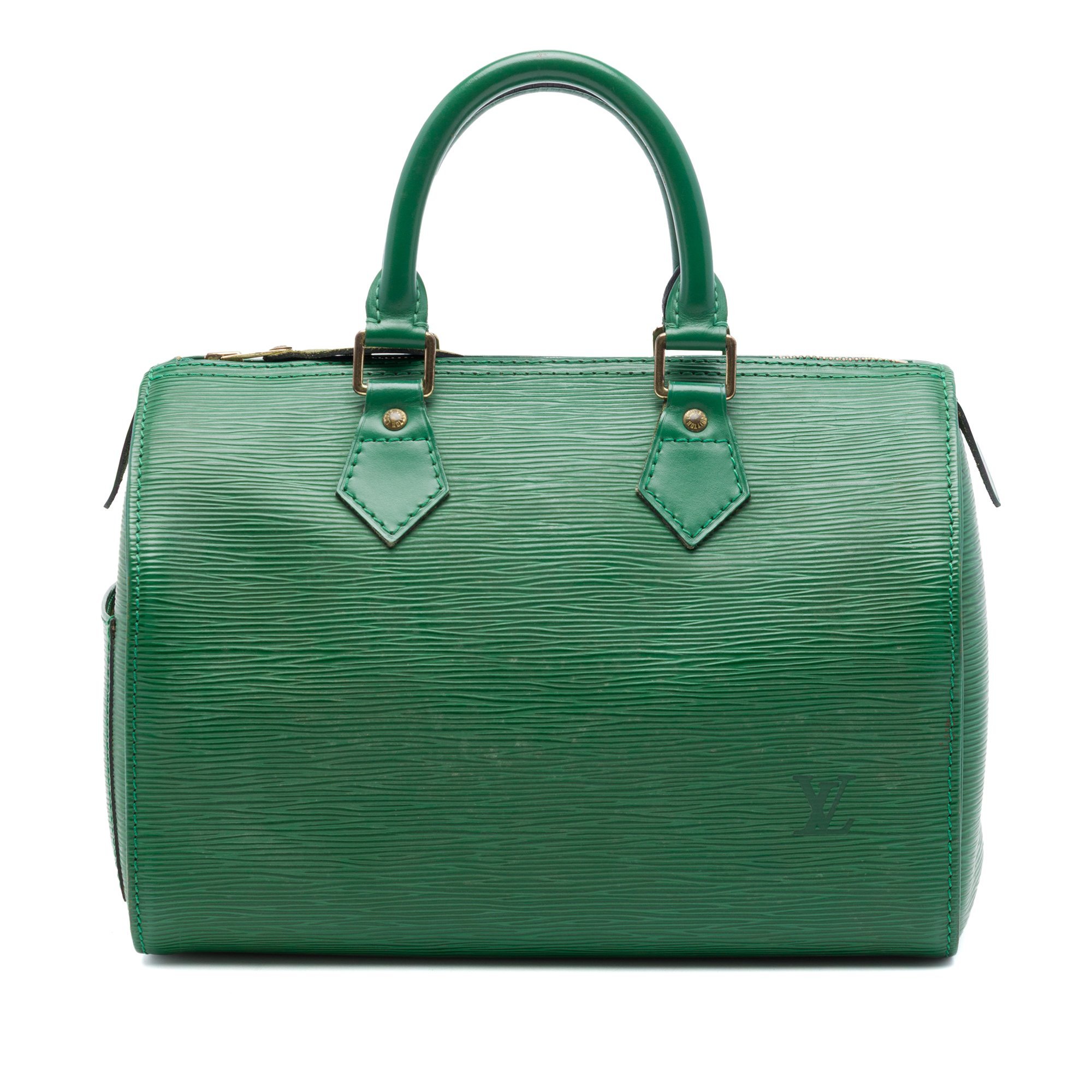 Speedy leather handbag