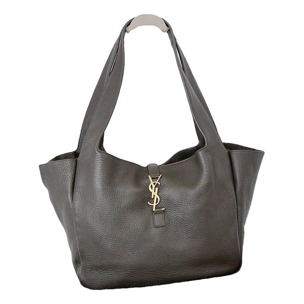 Leather tote