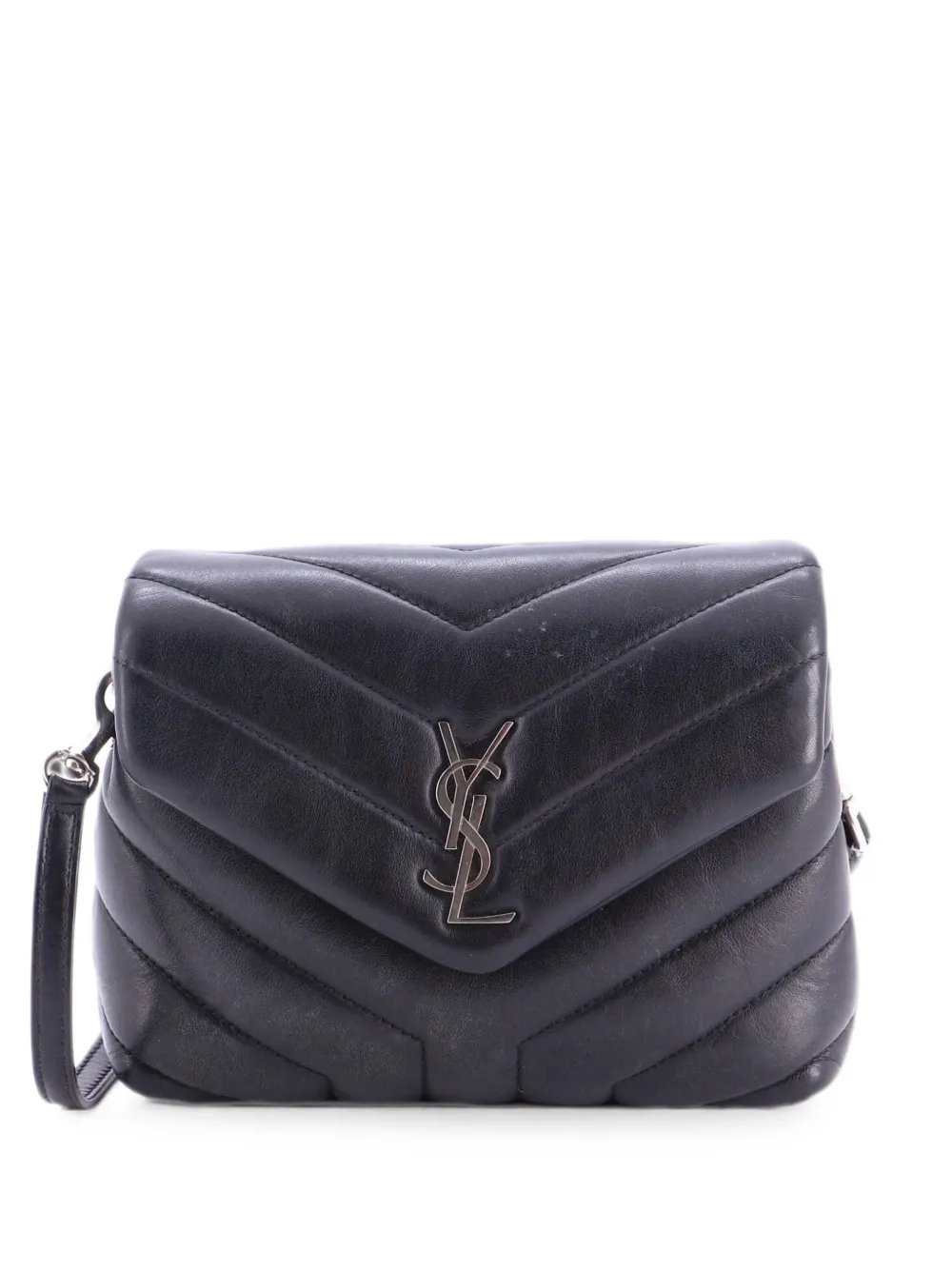 Loulou Shoulder Bag Matelasse Chevron Leather Toy crossbody bag
