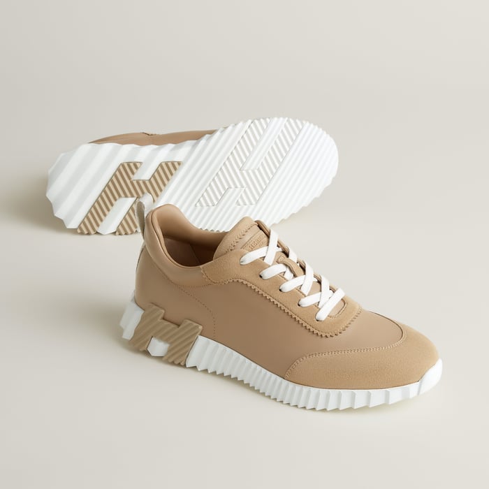Beige Lin Bouncing Sneaker