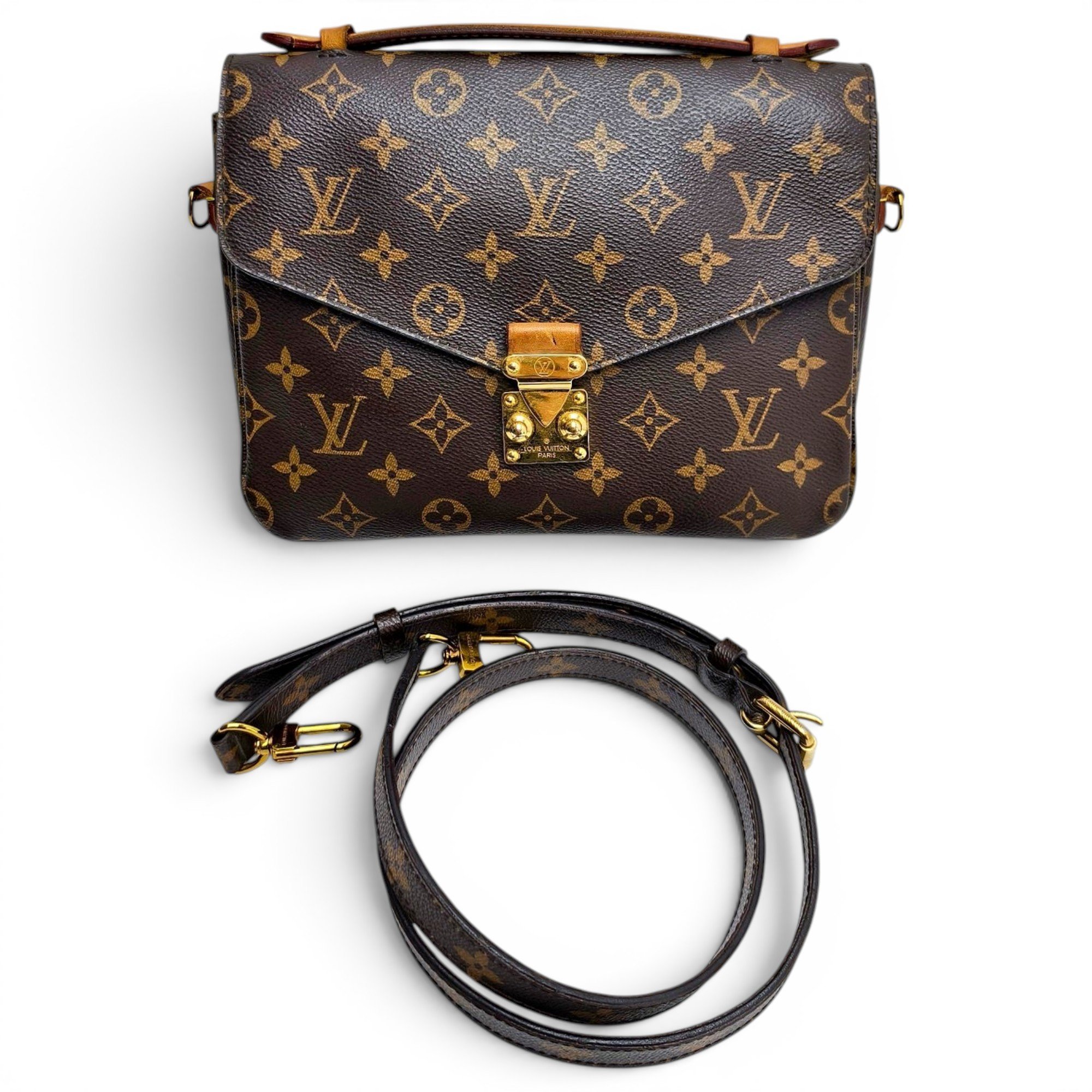 Metis leather handbag