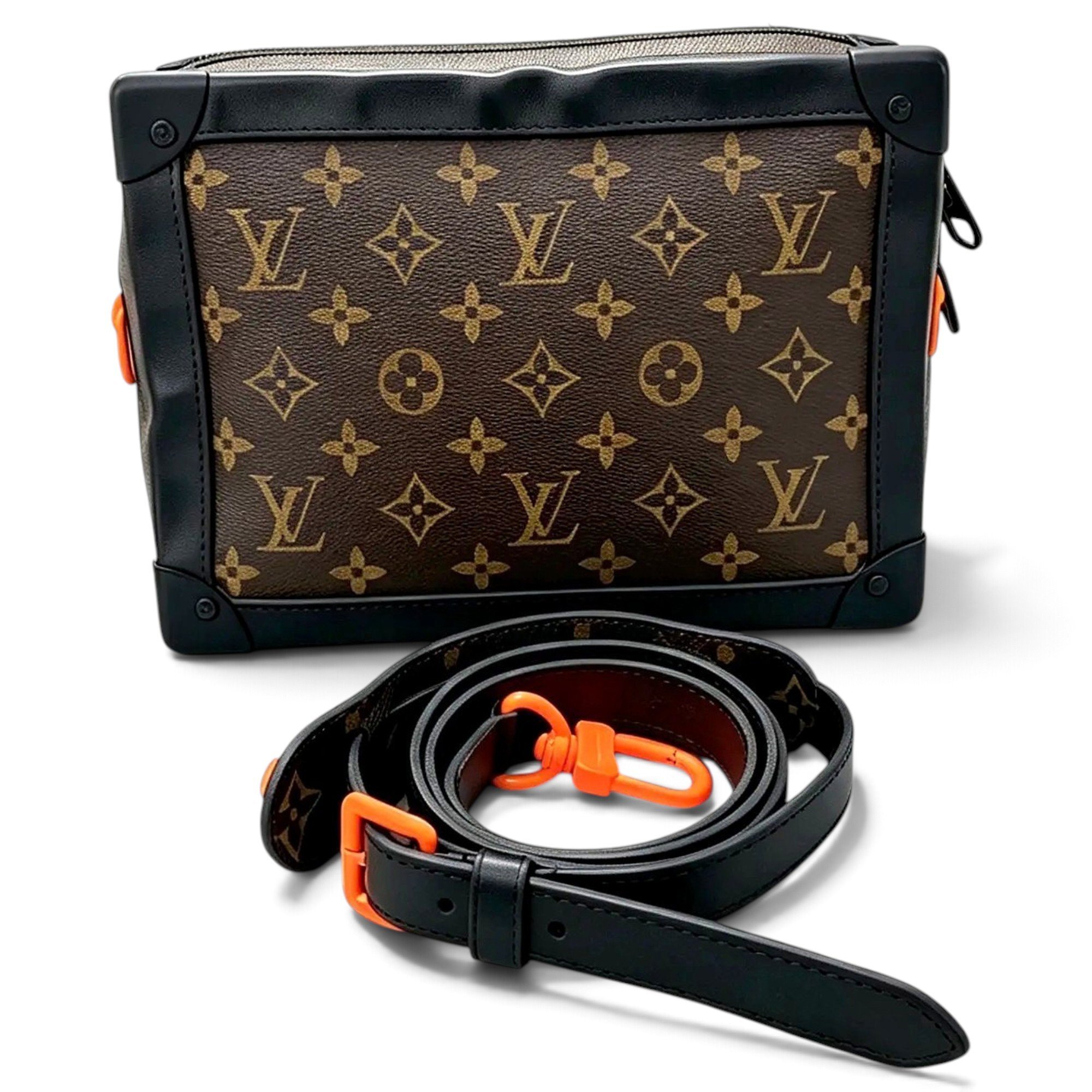 City Trunk vinyl handbag