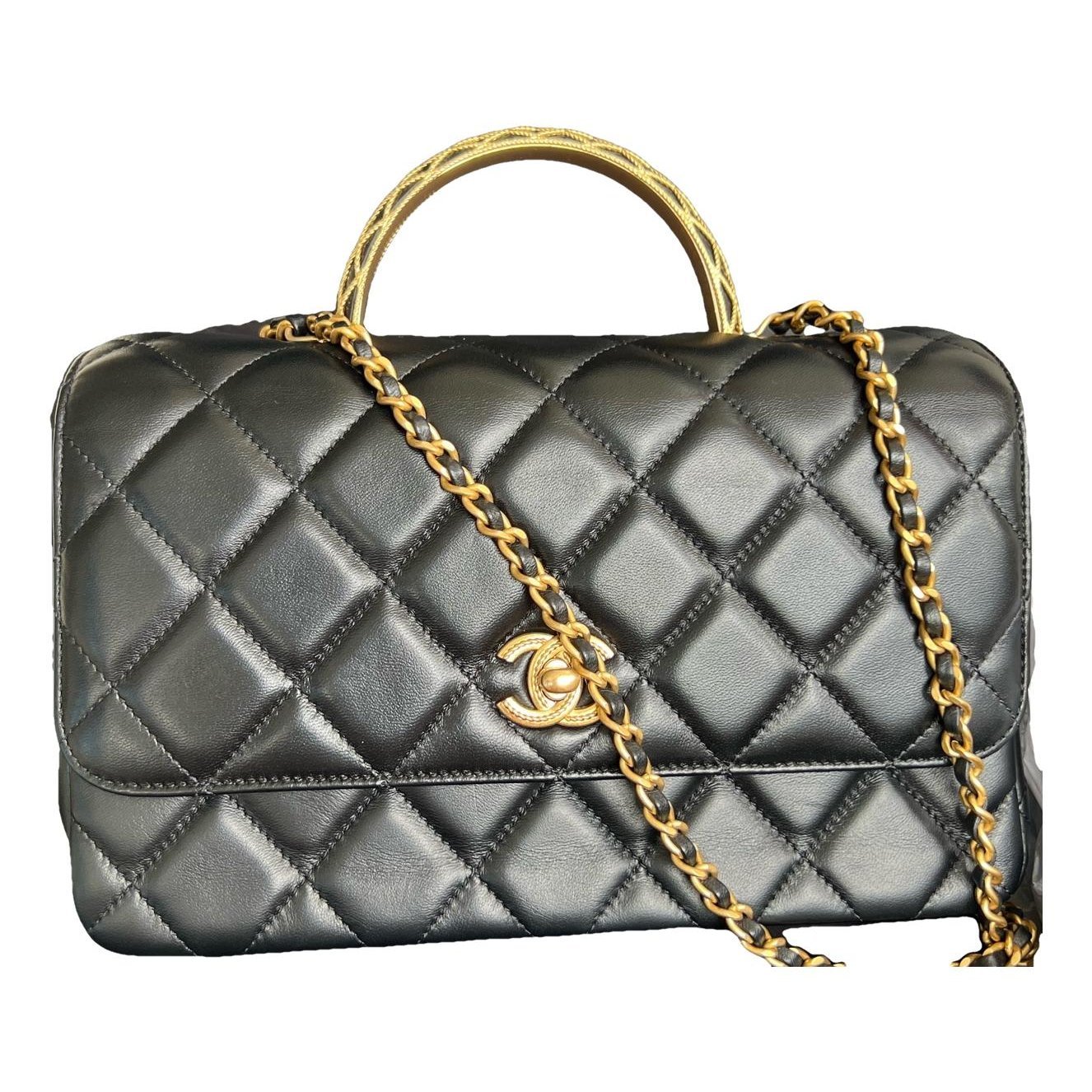 Leather handbag