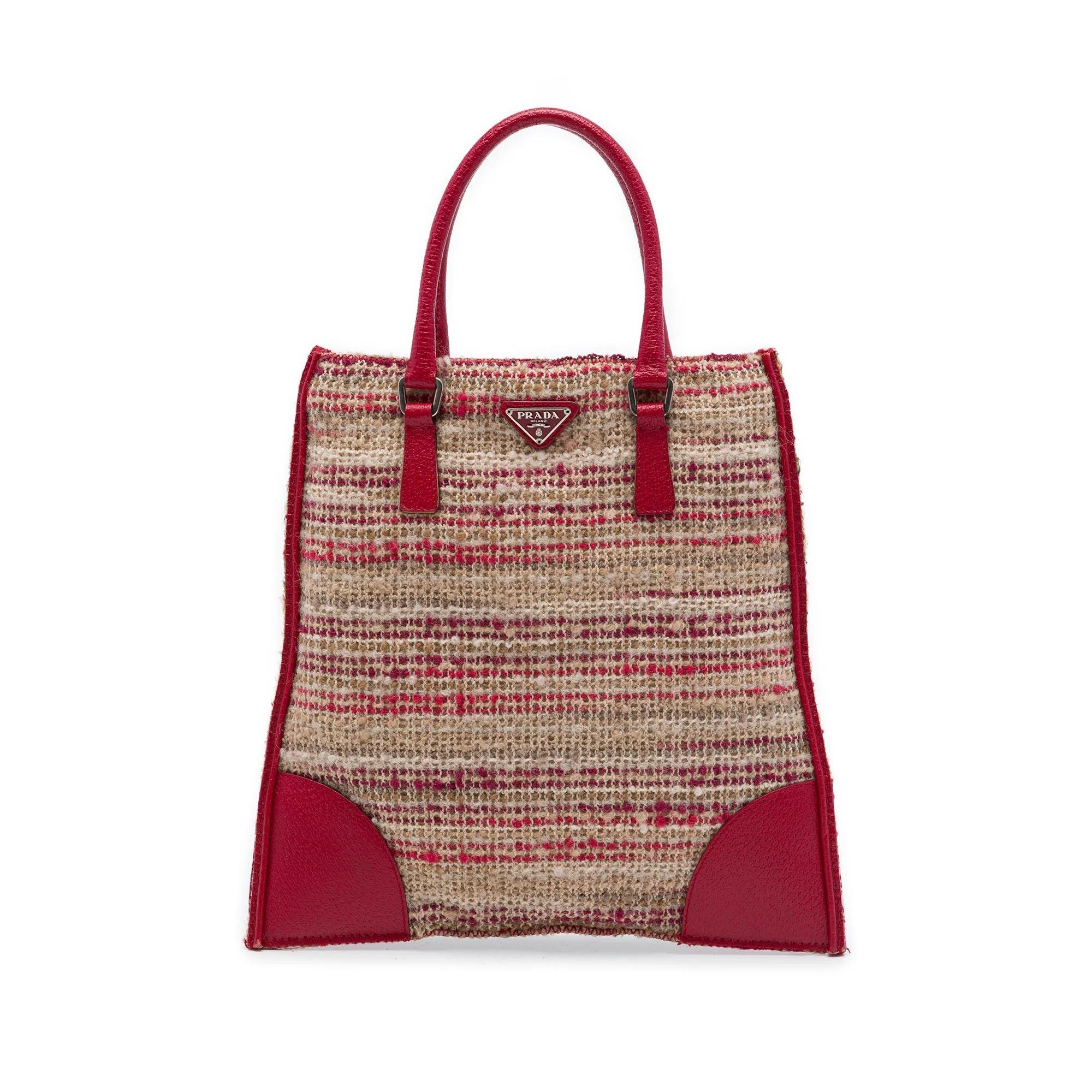 Tweed tote