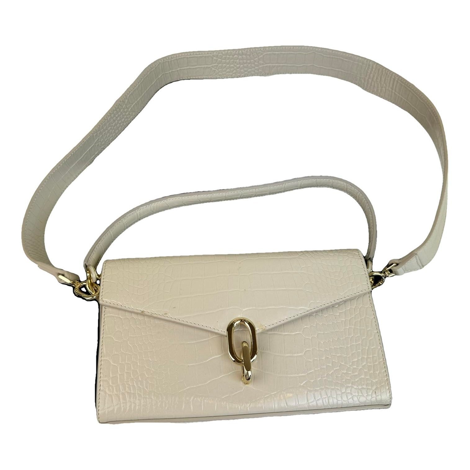Patent leather handbag